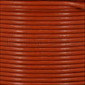 1mm round Indian leather - orange - 25m SPOOL