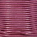 1mm round Indian leather - dusty pink - 25m SPOOL