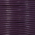 1.5mm round Indian leather - violet - 25m SPOOL