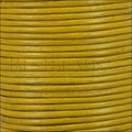 1.5mm round Indian leather - yellow - 25m SPOOL