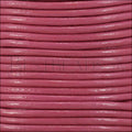 2mm round Indian leather - fuchsia - 25m SPOOL