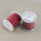 1mm round Indian leather - pink - 25m SPOOL