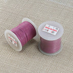 1mm round Indian leather - dusty pink - 25m SPOOL