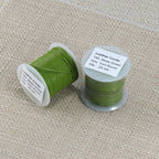 1mm round Indian leather - moss green - 25m SPOOL