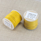1mm round Indian leather - fire - 25m SPOOL