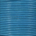1.5mm round Indian leather - lt turquoise - 25m SPOOL
