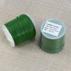 1.5mm round Indian leather - kelly green - 25m SPOOL