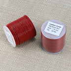 1.5mm round Indian leather - brick red - 25m SPOOL