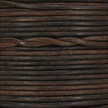 1.5mm round Indian leather - CEDAR BROWN - 25m SPOOL