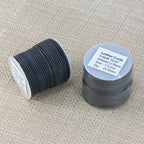1.5mm round Indian leather - ANTIQUE LT BLACK - 25m SPOOL