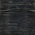 1.5mm round Indian leather - ANTIQUE LT BLACK - 25m SPOOL