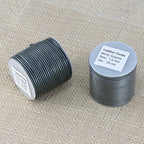 1.5mm round Indian leather - graphite - 25m SPOOL