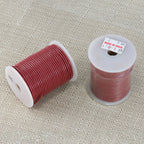 2mm round Indian leather - pink - 25m SPOOL