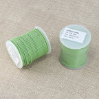 2mm round Indian leather - mint - 25m SPOOL