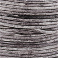 3mm round Indian leather - weathered COFFEE - 25m SPOOL