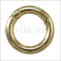 20mm Hinge Ring Clasp GOLD - 10 clasp