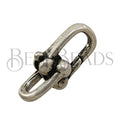 U-Link Lobster Clasp ANT. SILVER - 5 pcs