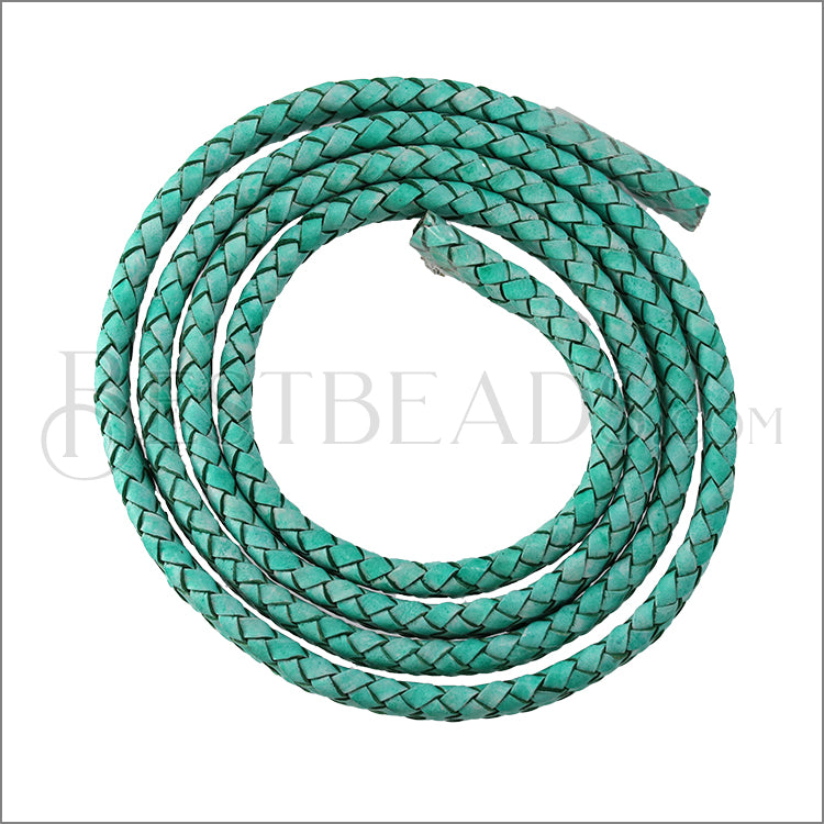 MINI Regaliz® Indian Braided Leather GO GREEN - 1 meter