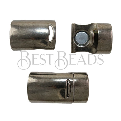 Regaliz® DELUX Magnetic Clasp GUNMETAL - 5 clasps