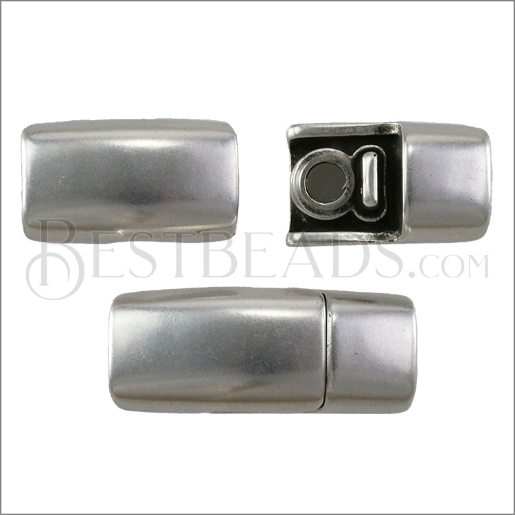 Regaliz® CHUNKY Magnetic Clasp ANT. SILVER - 5 clasps