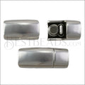 Regaliz® CHUNKY Magnetic Clasp ANT. SILVER - 5 clasps