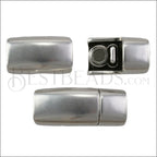 Regaliz® CHUNKY Magnetic Clasp ANT. SILVER - 5 clasps