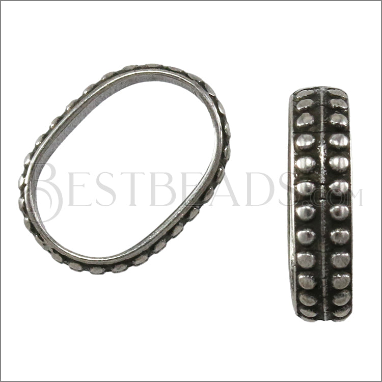 Regaliz® REGAL spacer ANT SILVER - 10 pcs