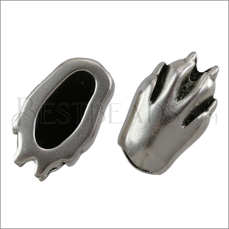 Regaliz® DOG PAW spacer ANT SILVER - 10 pcs