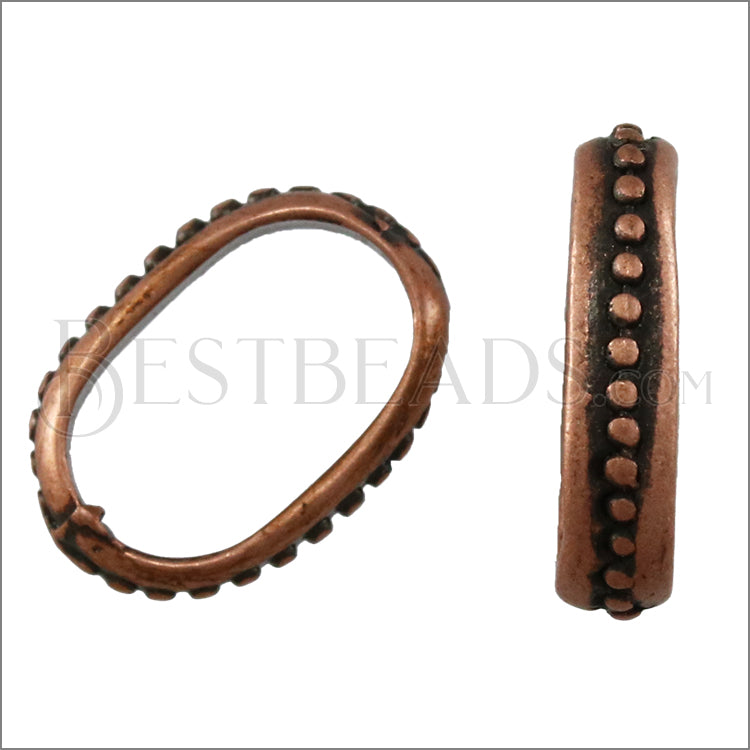 Regaliz® SMALL DOTS spacer ANT. COPPER - 10 pcs