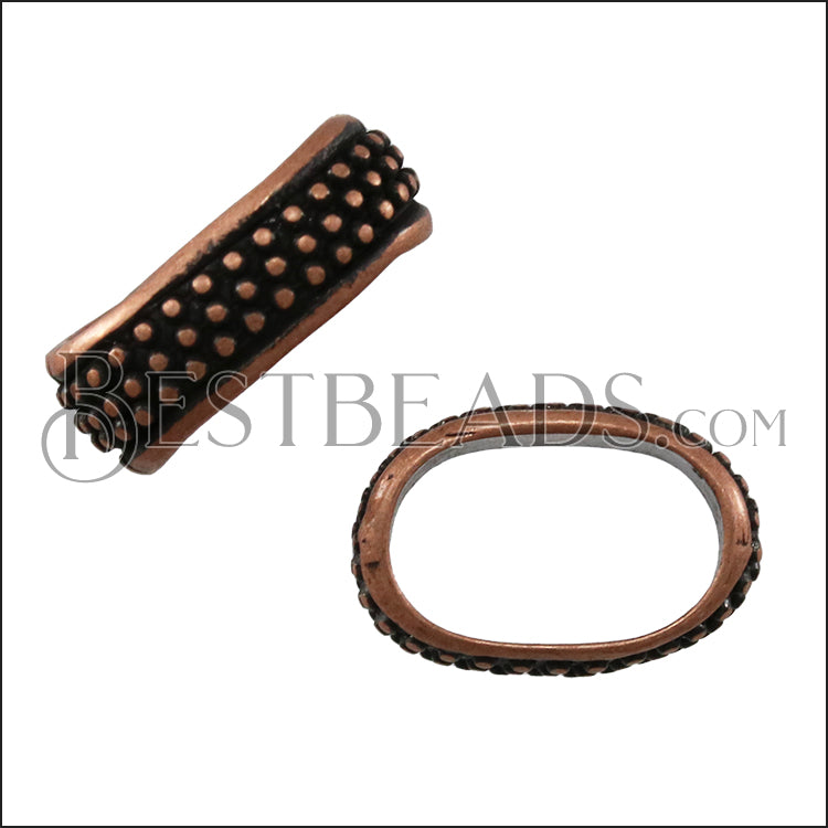 Regaliz® MEDIUM DOTS spacer ANT. COPPER - 10 pcs