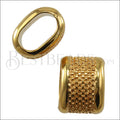 Regaliz® LARGE DOTS spacer GOLD - 10 pcs