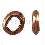 Regaliz® OVAL RING spacer ANT. COPPER - 10 pcs