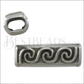 Regaliz® WAVE spacer ANT. SILVER - 5 pcs