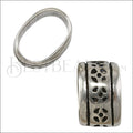 Regaliz® NAPKIN RING spacer ANT. SILVER - 10 pcs