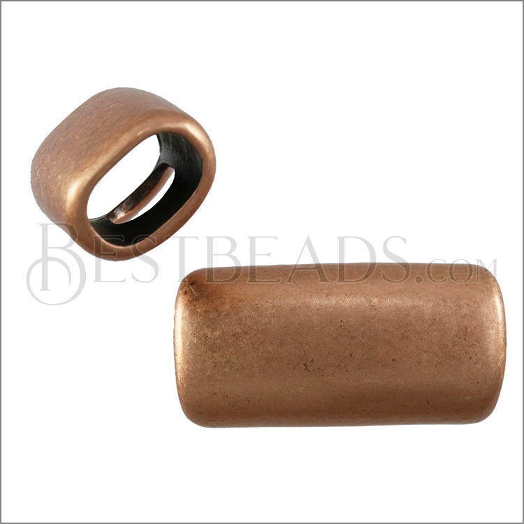 Regaliz® PLAIN TUBE spacer ANT. COPPER - 5 pcs