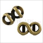 Regaliz® INFINITY spacer ANT. BRASS - 10 pcs