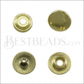 Snap Button GOLD - set of 10