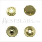 Snap Button GOLD - set of 10