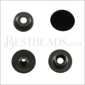 Snap Button NITE BLACK - set of 10