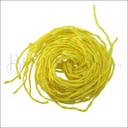 SILK String - Bundle of 10 Strands Color: 1-YELLOW