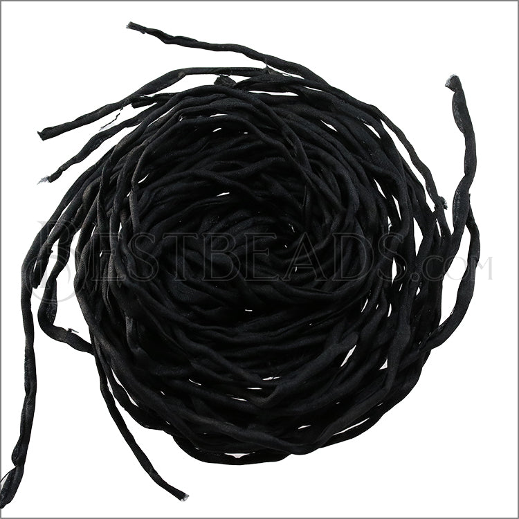 SILK String - Bundle of 10 Strands Color: 100-BLACK