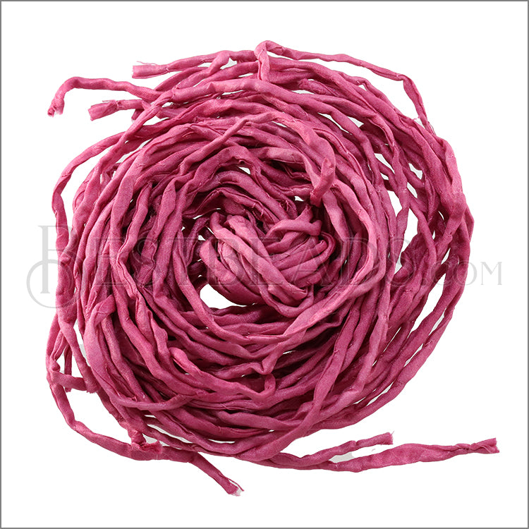 SILK String - Bundle of 10 Strands Color: 16-OLD ROSE
