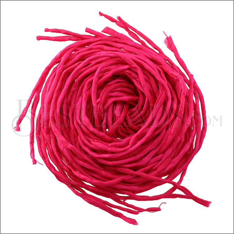 SILK String - Bundle of 10 Strands Color: 21-HOT PINK