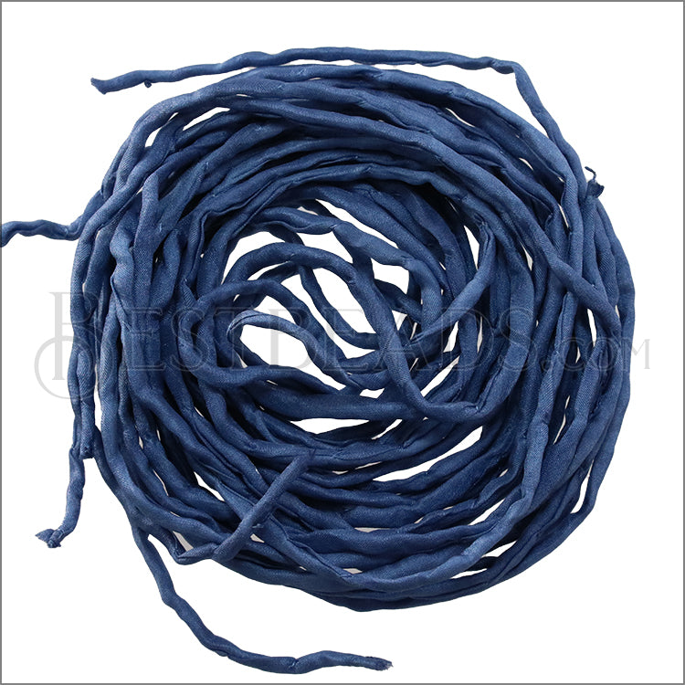 SILK String - Bundle of 10 Strands Color: 212-WASHED DENIM