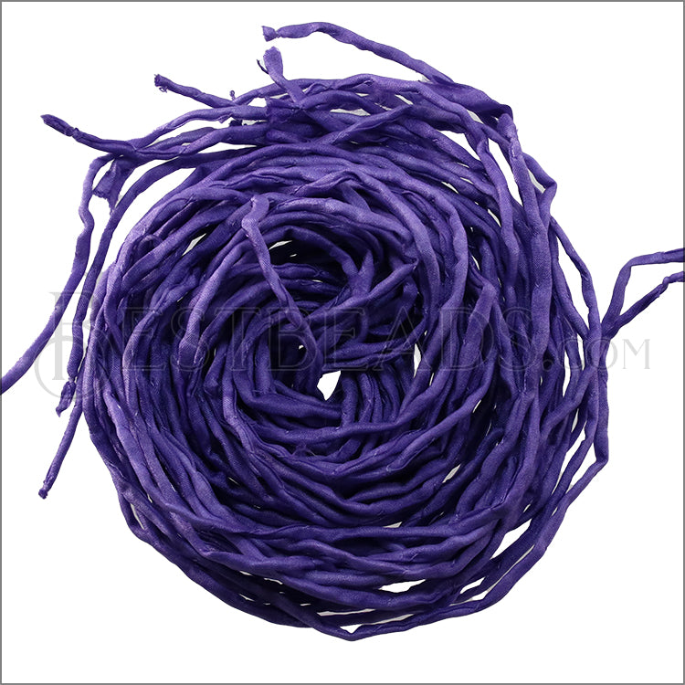 SILK String - Bundle of 10 Strands Color: 216-DARK LILAC