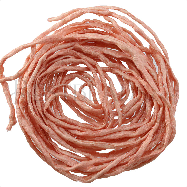 SILK String - Bundle of 10 Strands Color: 221-PALE CORAL