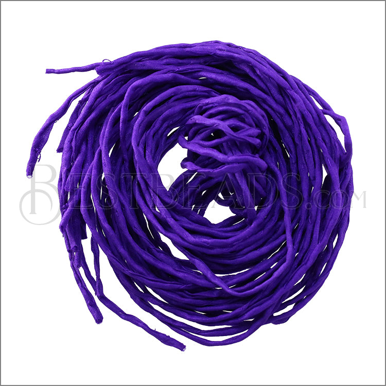 SILK String - Bundle of 10 Strands Color: 31-BRIGHT VIOLET