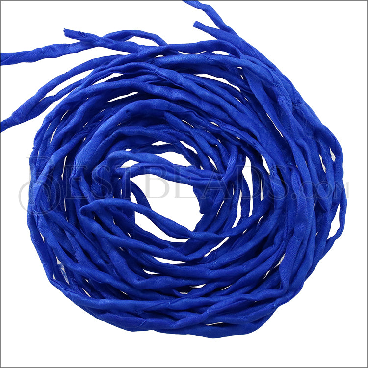 SILK String - Bundle of 10 Strands Color: 40-ROYAL BLUE