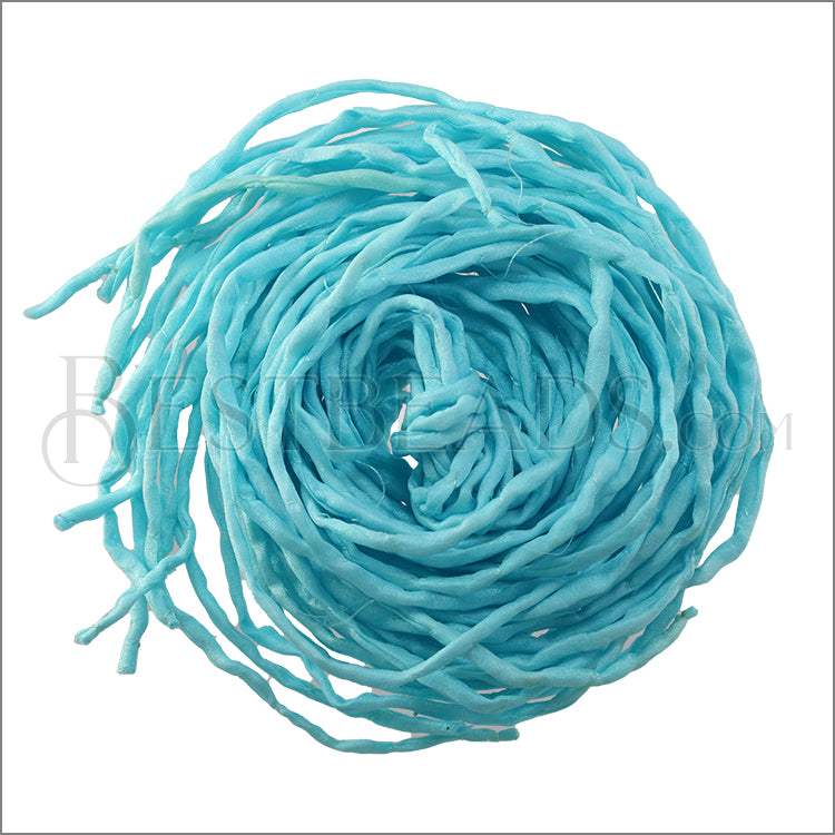 SILK String - Bundle of 10 Strands Color: 46-TURQ