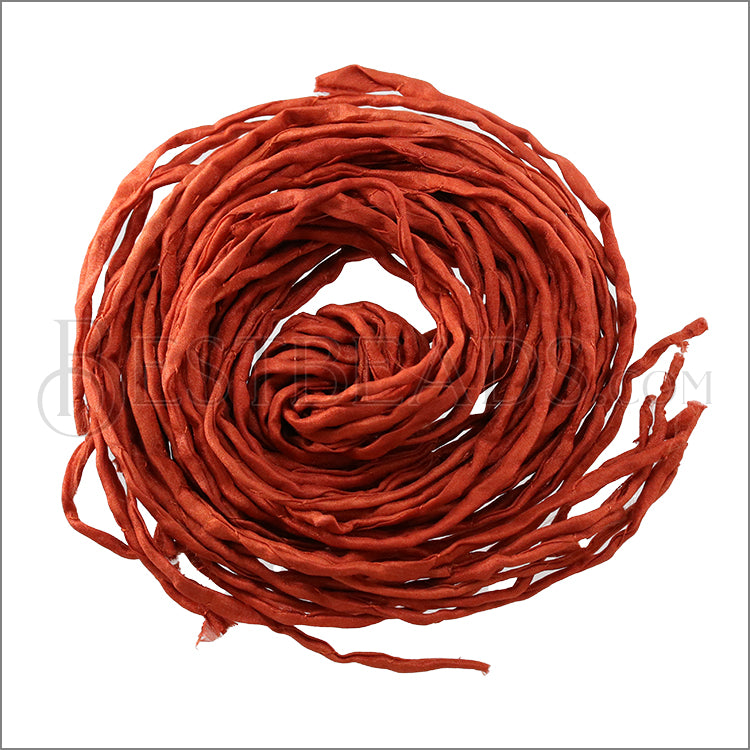 SILK String - Bundle of 10 Strands Color: 6-RUST